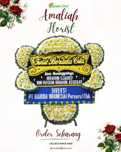 Papan Bunga Duka di Adiwerna