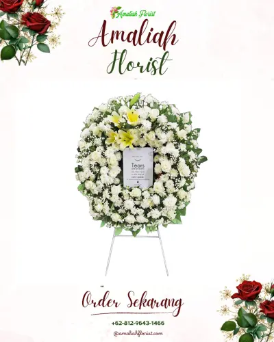 Krans Bunga Duka Cita di Adiwerna